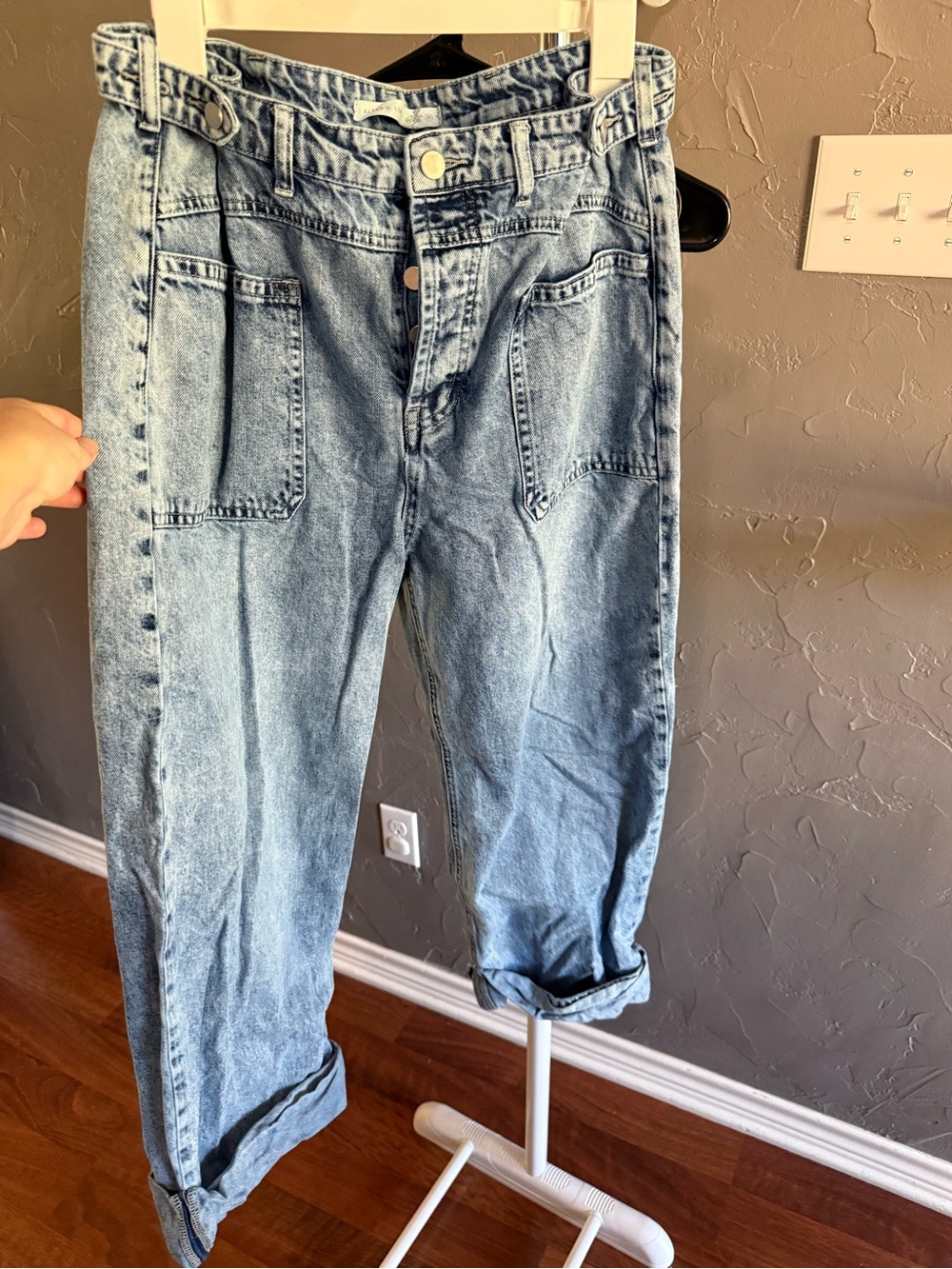 Altar'd State Light Blue Women’s Barrel Jeans
